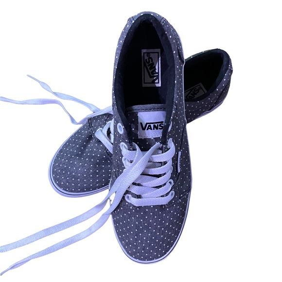 Vans Shoes - Vans Grey Polka Dot Sneakers 7.5 NWOT